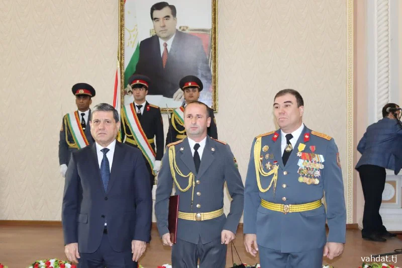 ТАҶЛИЛИ РӮЗИ МИЛИТСИЯИ ТОҶИК ДАР ШАҲРИ ВАҲДАТ