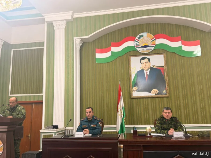 ОҒОЗИ МАШҚИ МУКАММАЛИ МУДОФИАИ ГРАЖДАНӢ ДАР ШАҲРИ ВАҲДАТ