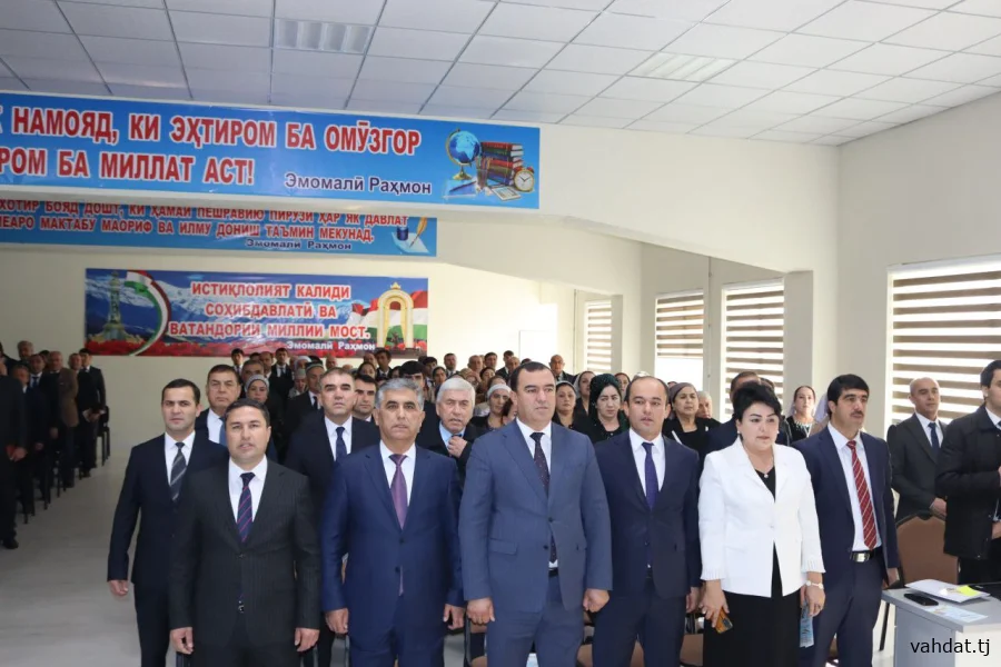 Ба ифтихори Рӯзи Президент дар Муассисаи таҳсилоти миёнаи умумии №95 чорабинӣ доир шуд