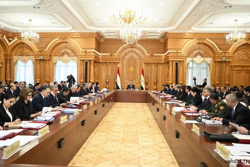 Маҷлиси Ҳукумати Ҷумҳурии Тоҷикистон баргузор гардид