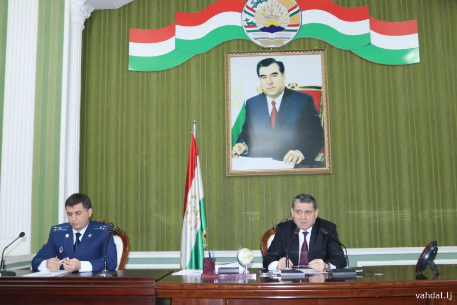  ВОХӮРИИ НАМОЯНДАИ ПРОКУРАТУРАИ ГЕНЕРАЛӢ ДАР ШАҲРИ ВАҲДАТ