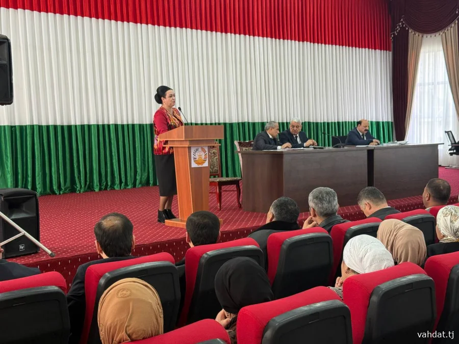 ДАР ШАҲРИ ВАҲДАТ ВОБАСТА БА БАРРАСИИ ЯК ҚАТОР МАСЪАЛАҲОИ МУҲИМИ СОҲАИ ТАНДУРУСТӢ ҶАЛАСАИ КОРӢ ДОИР ШУД