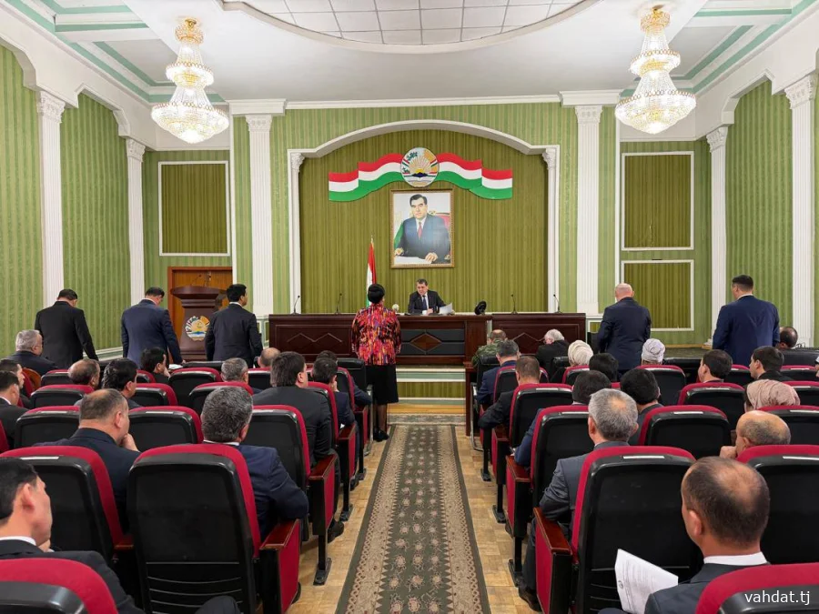 ҶАЛАСАИ НАЗОРАТИИ НАЗДИ РАИСИ ШАҲРИ ВАҲДАТ