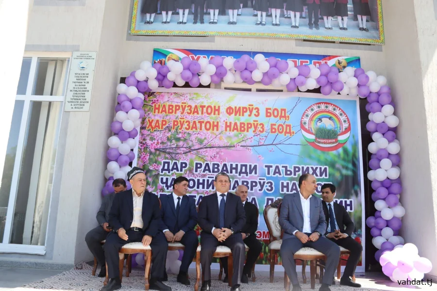 ҶАШНИ НАВРӮЗ ДАР ДЕҲОТИ БОЗОРБОЙ БУРУНОВ